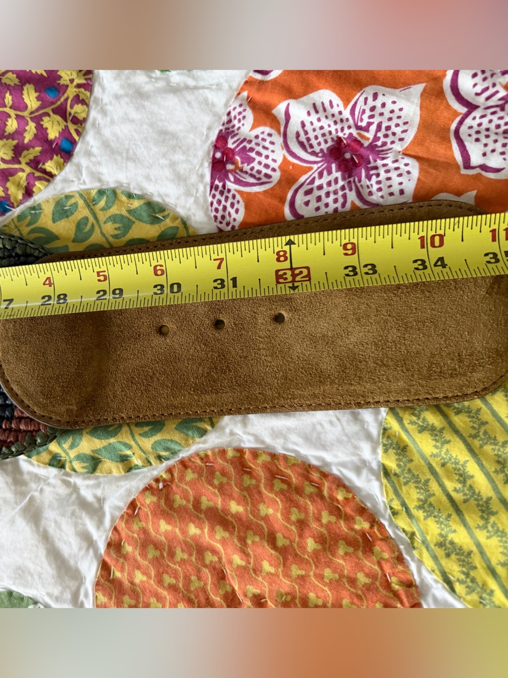 NWT Sezane Carlie Belt Multicoloured / Khaki - Size 80 - Picture 9 of 16